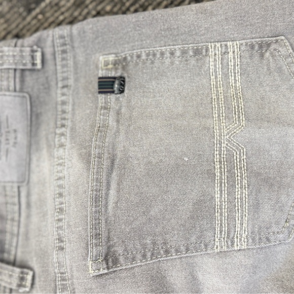 Buffalo David Bitton Light Gray Slim Straight Jeans 32/30 - Picture 13 of 13